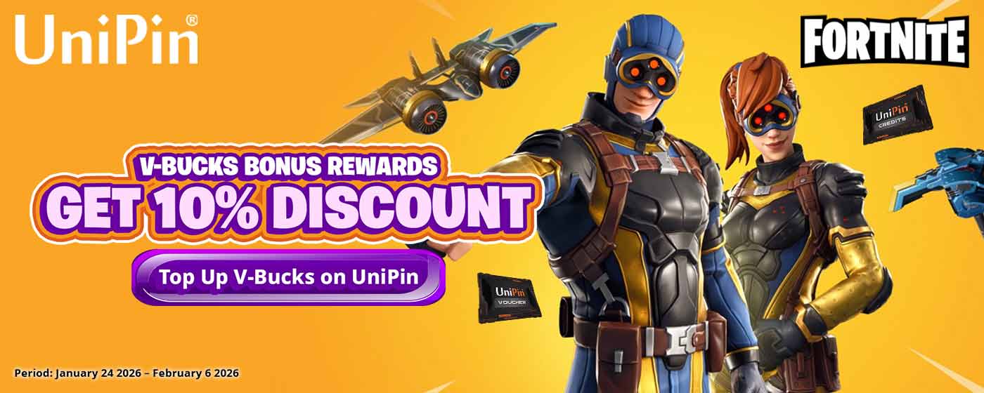 Enjoy 10% Discount on Fortnite Top-Ups – Battle Pass Season 1 (US)